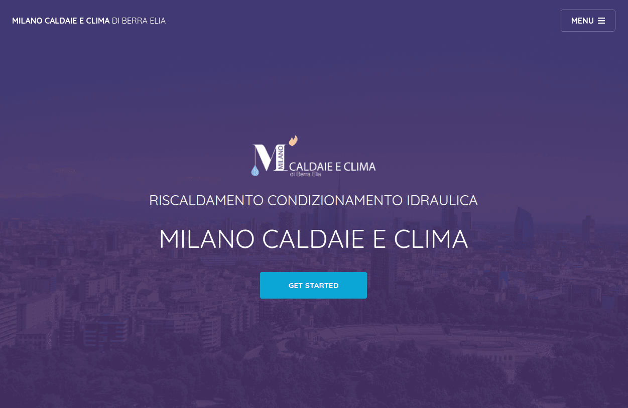 Sito Web Azienda Climatizzatori